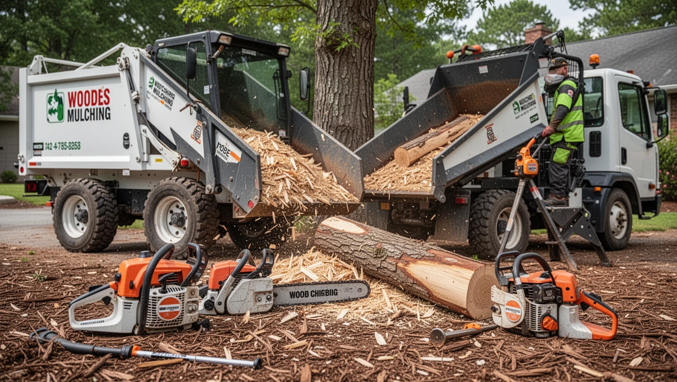 Wood Chipping & Mulching